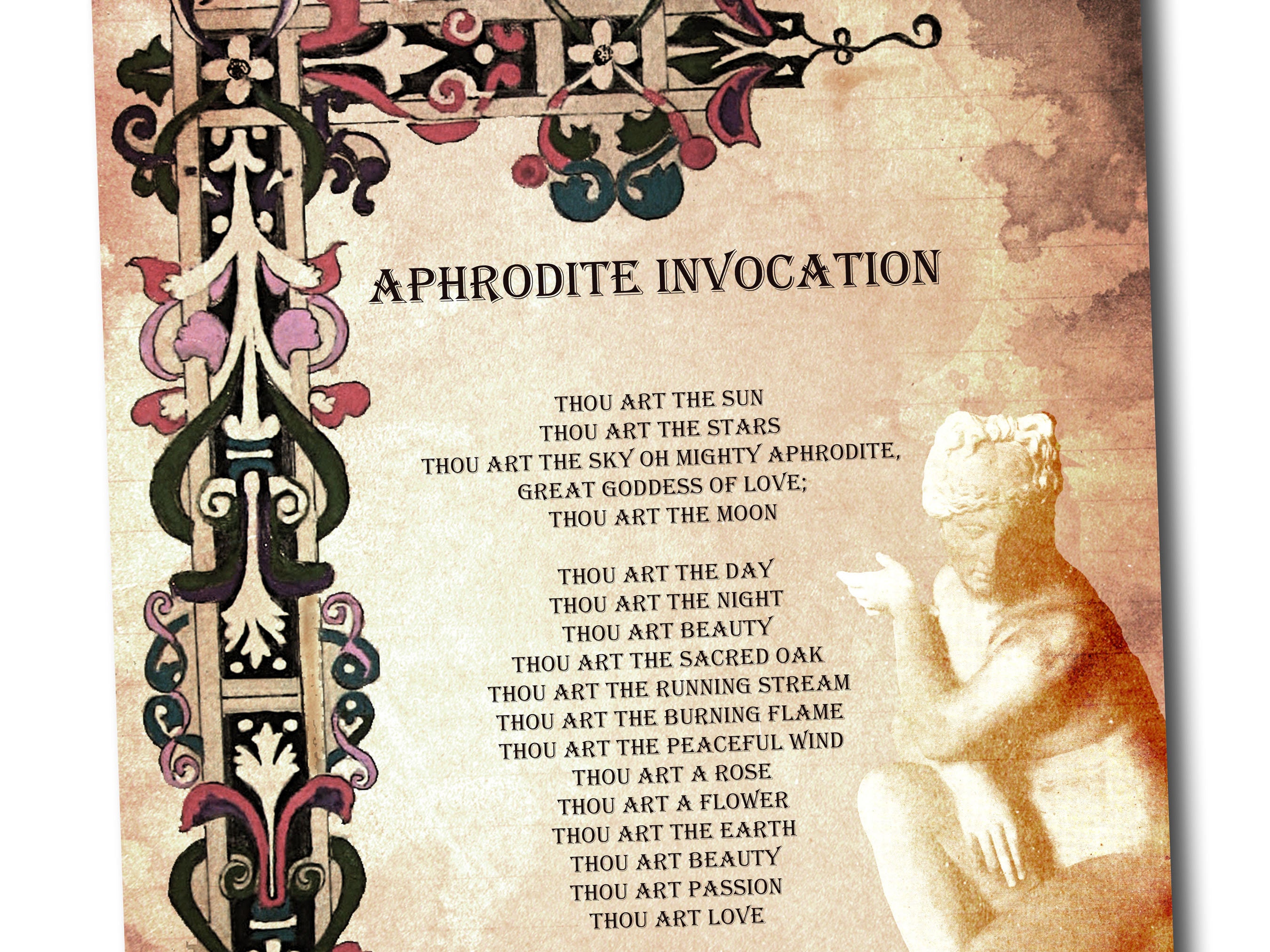 Aphrodite in exile -  Una de las advocaciones de Venus-AFRODITA