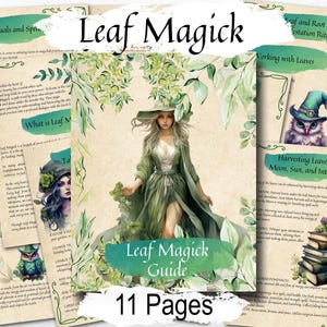 Leaf Magic: A Green Witch’s Ritual Guide to Nature’s Wisdom
