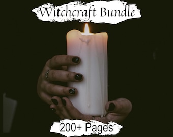 Ultimate Witchcraft Starter Kit: Grimoire, Guides & 200+ Printables