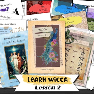 WICCA LESSON # 2: Basics of Wiccan Magick, Pentagrams, Elements and Casting a Circle