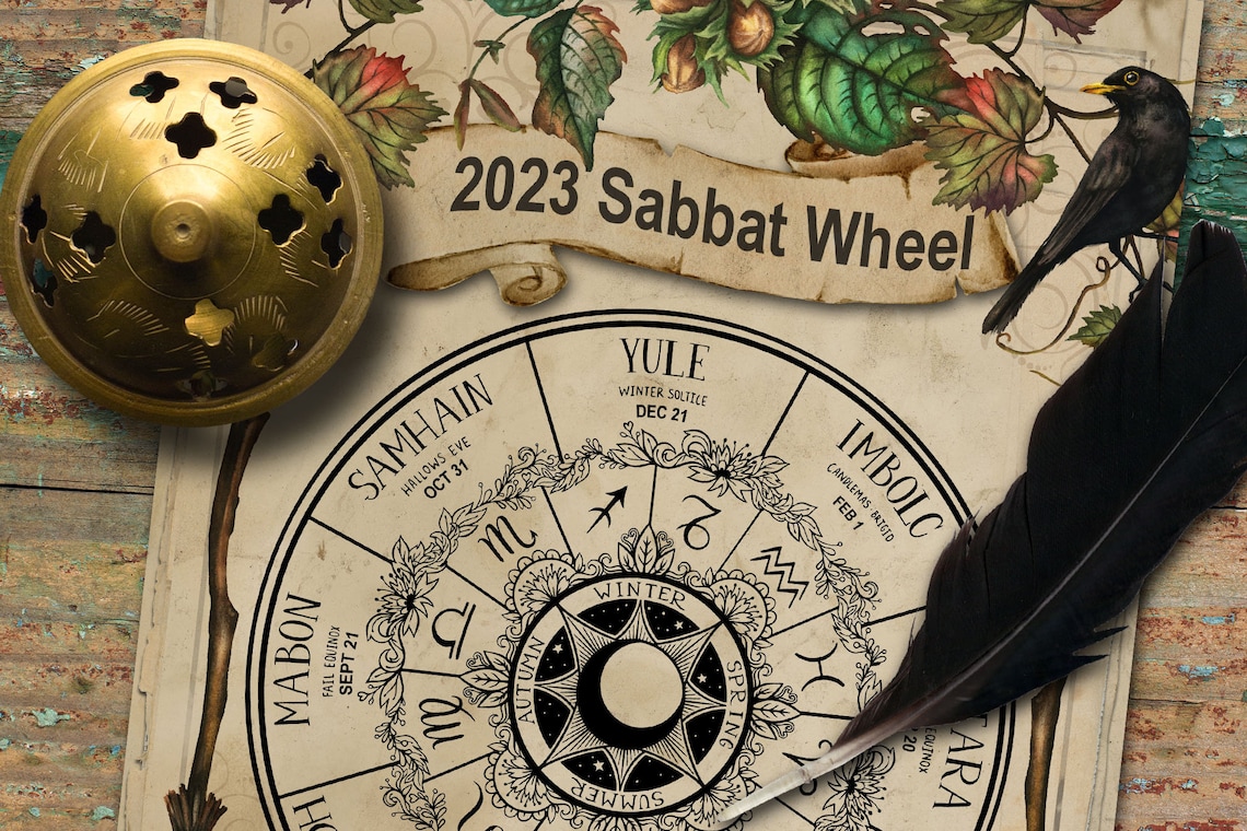 2023 WHEEL of the YEAR Northern Hemisphere Digital Download Etsy