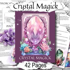 Magia de Cristal: La guía definitiva de piedras preciosas de la A a la Z (PDF de 42 páginas)