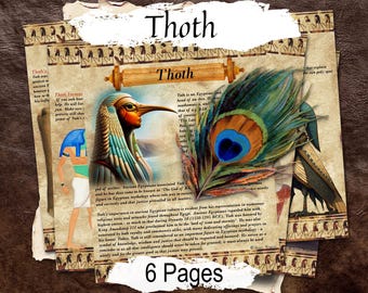 Thoth: The Egyptian God of Wisdom, Writing, and the Emerald Tablets