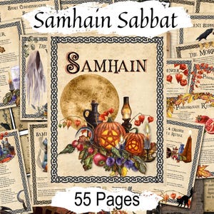 Grimorio del Sabbat de Samhain: La guía definitiva para honrar el Festival de los Muertos en Halloween