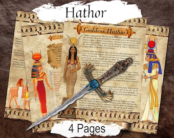 Goddess Hathor: Magic, Mythology, Correspondences, and Altar Guide