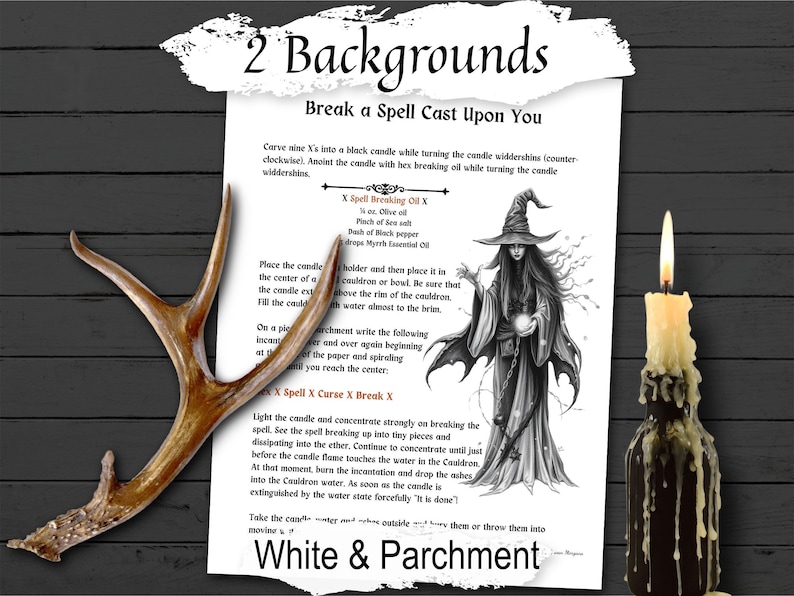 BREAK a SPELL Cast Upon You, Have you ever felt like someone has cursed or hexed you?  Feeling under attack? This anti-hex spell will help. Morgana Magick Spell