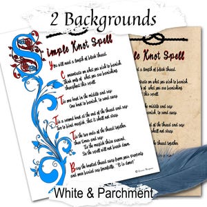 KNOT SPELL, Classic Witchcraft Magic, Easy-to-do, Charmed Style, Overcome obstacles, Banish Bind or Draw Energy, Wicca Ribbon Ritual - Morgana Magick Spell
