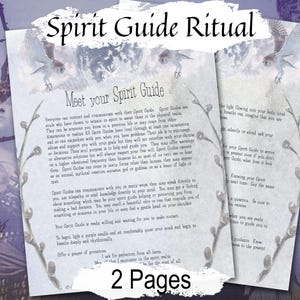 Spirit Guide Ritual: Ancestor Contact, Witchcraft Offering (Digital Download)