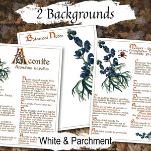 Baneful Herbs files come with an optional white background.