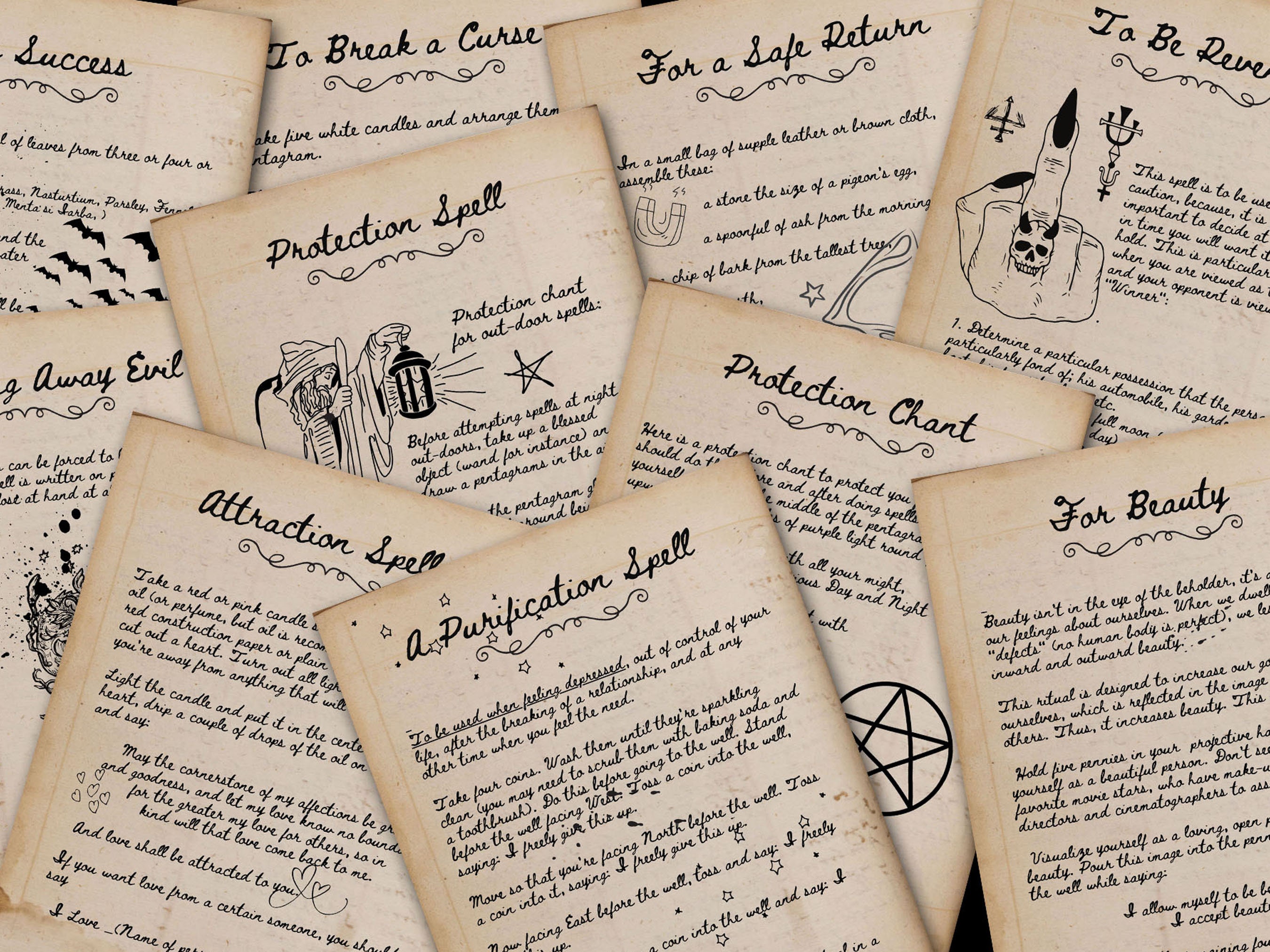Old Witch Spells Bundle: Unlock Ancient Magick With 49 Powerful Spells ...