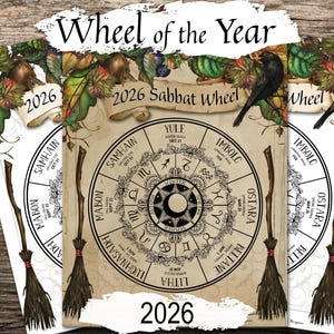 2026 Wheel of the Year: Wiccan Sabbat Calendar, Pagan Celebration Dates, Northern Hemisphere