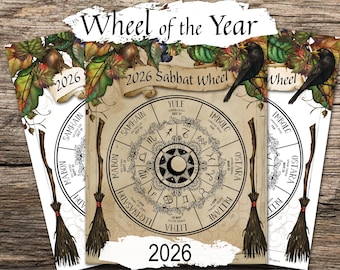 Ruota dell'Anno 2026: Calendario dei Sabbat Wiccan, Date delle Celebrazioni Pagane, Emisfero Settentrionale
