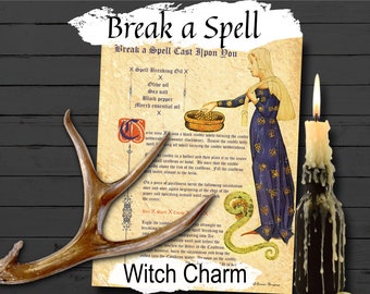 BREAK a SPELL Cast Upon You, Have you ever felt like someone has cursed or hexed you?  Feeling under attack? This anti-hex spell will help.