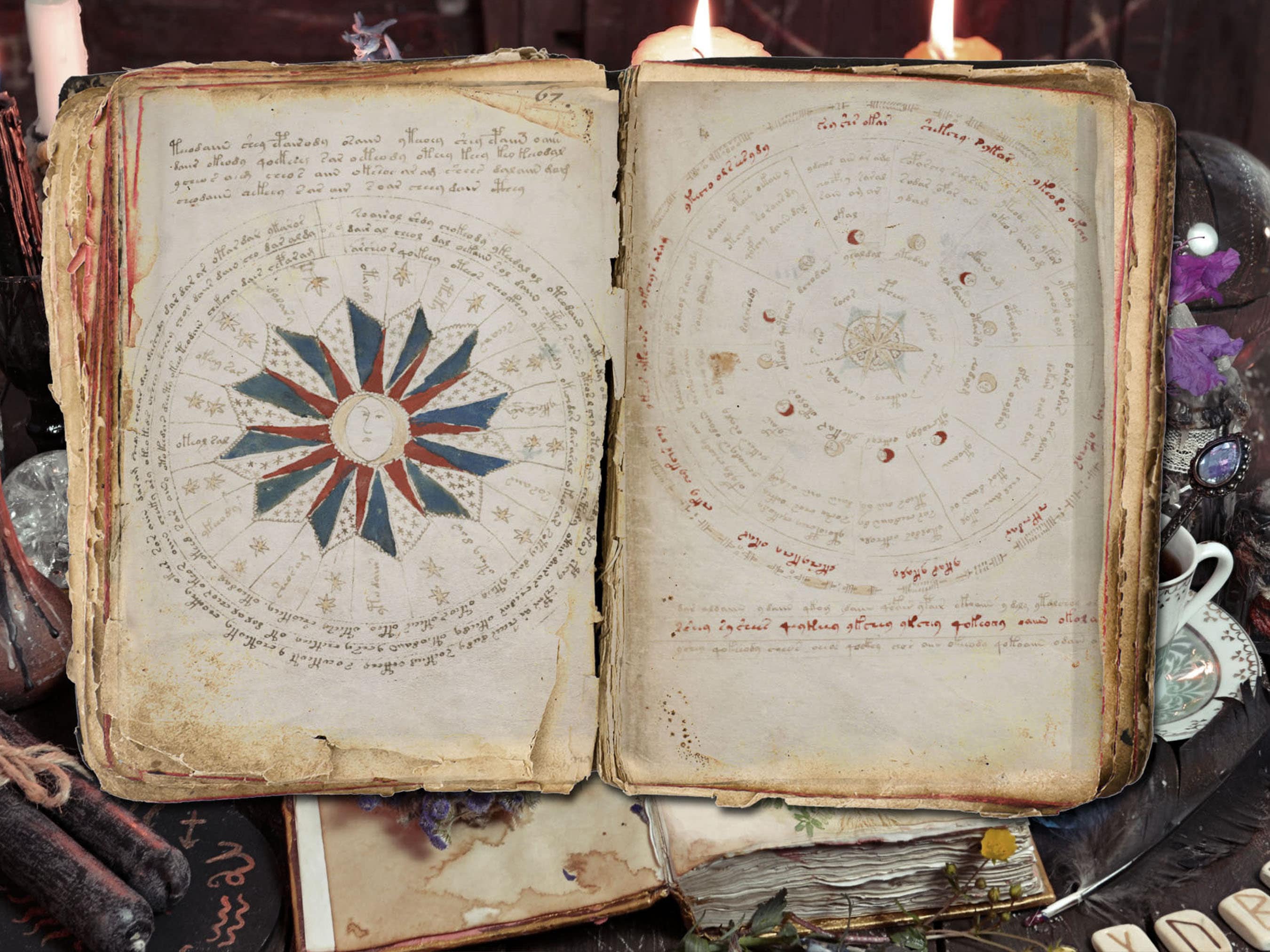 VOYNICH MANUSCRIPT, Ancient 15th Century Witchcraft, 209