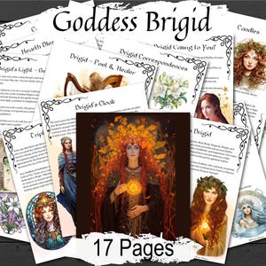 Goddess Brigid Guide: Celtic Sacred Knowledge, Rituals (PDF)