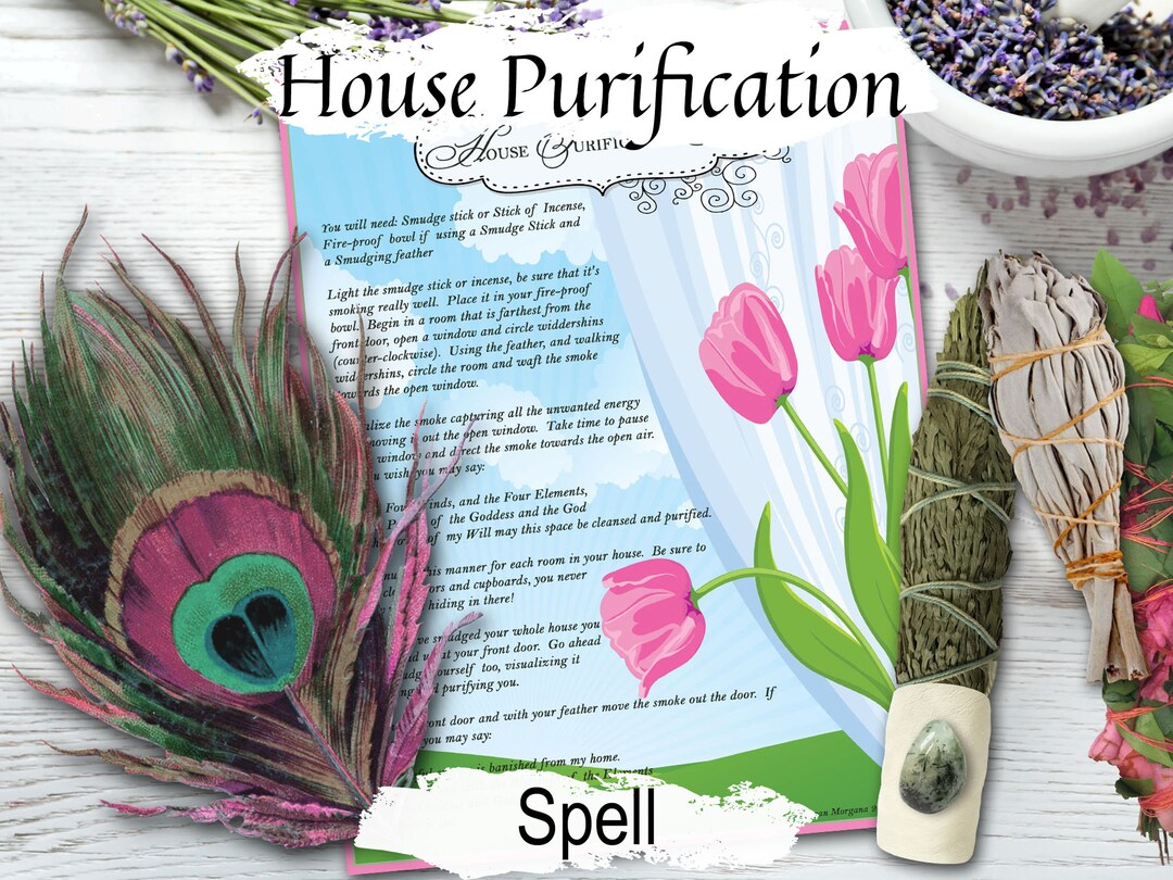 HOUSE PURIFICATION SPELL, Bless Your Home, House Cleansing Spell, House ...