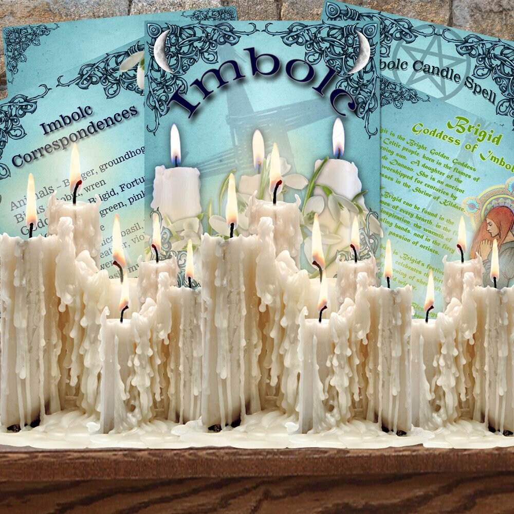 IMBOLC CANDLEMAS SABBAT 5 Pages download for Book of Etsy