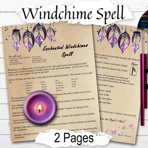 Verzauberte Windspiele: Manifestation und Magie, Elementzauber Luft