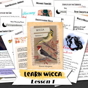 WICCA LESSON # 1: Learn Witchcraft the Fun Way, Basic Concepts of Wicca & Deities