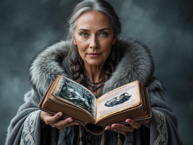 Rite of the Wolf Spirit: A Primal Journey - Complete Witchcraft Ritual, Book of Shadows Pages
