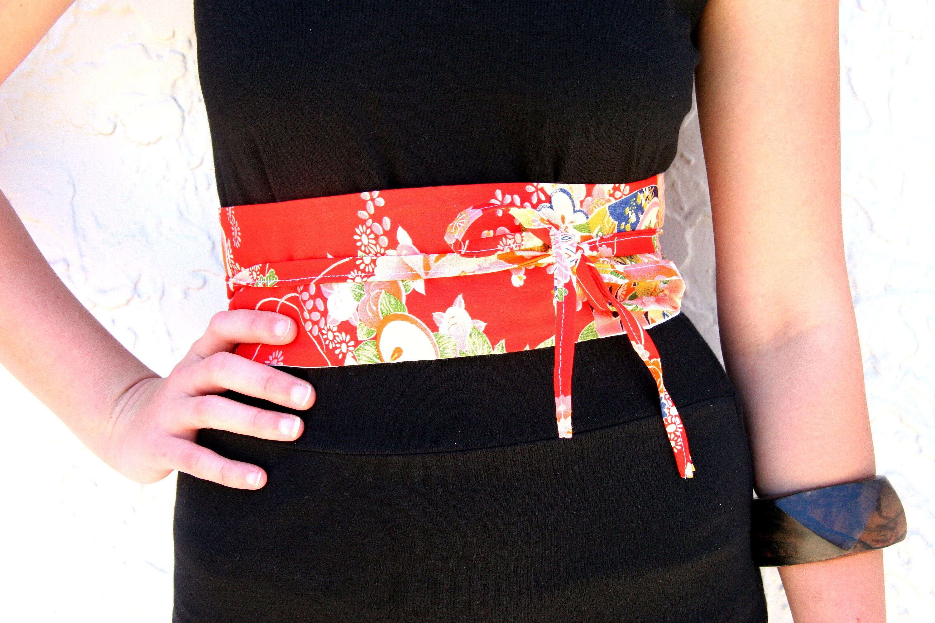 Digital sewing pattern Obi belt sewing pattern Easy beginner Etsy