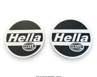 VW Golf Mk2 / Jetta MK2 Hella light cover set for inner grille lights 3D printed