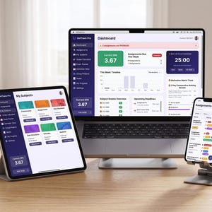 Cijfercalculator voor het bijhouden van opdrachten voor leerlingen: offline HTML-webapp voor digitale planner