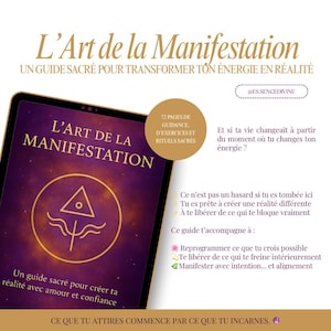 Manifestationsleitfaden (PDF) | Gesetz der Anziehung | Entfalte dein Potenzial | Fülle | Spirituelle Rituale | Spiritualität | Erschaffe deine Realität