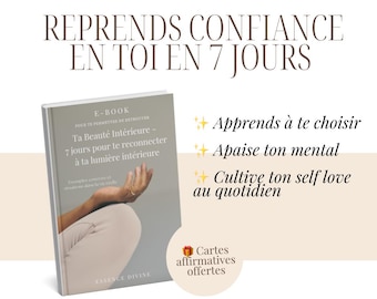 Selbstliebe-Tagebuch (PDF) | Selbstliebe-Tagebuch | Selbstvertrauen | Arbeitsbuch für das Wohlbefinden von Frauen | 7 Tage mit angeleiteten Übungen | Persönliche Weiterentwicklung