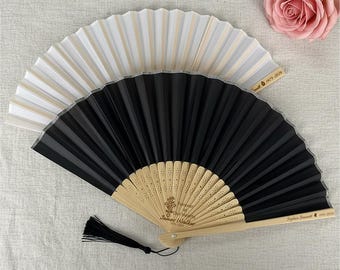 Custom Funeral Favors for Guests,Memorial Hand Fans, Celebration of Life
