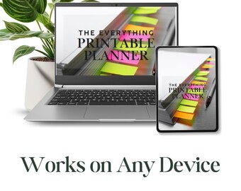 Complete Life Planner | Printable Organization System (Digital PDF Download)