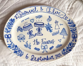 Plateau de mariage personnalisé