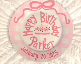 Op maat gemaakt handgeschilderd verjaardagsbord