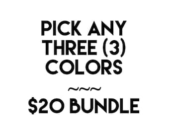Pick Any 3 Colors of Needlepoint Cornerz Frame Brackets – 20 Dollars for 3-Set Bundle