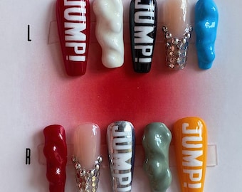 BLACKPINK K-POPネイル | 10 プレスオンネイル |人工爪 - Etsy 日本