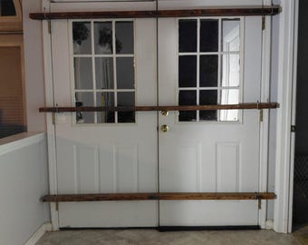 No Knock French Door Triple Lock