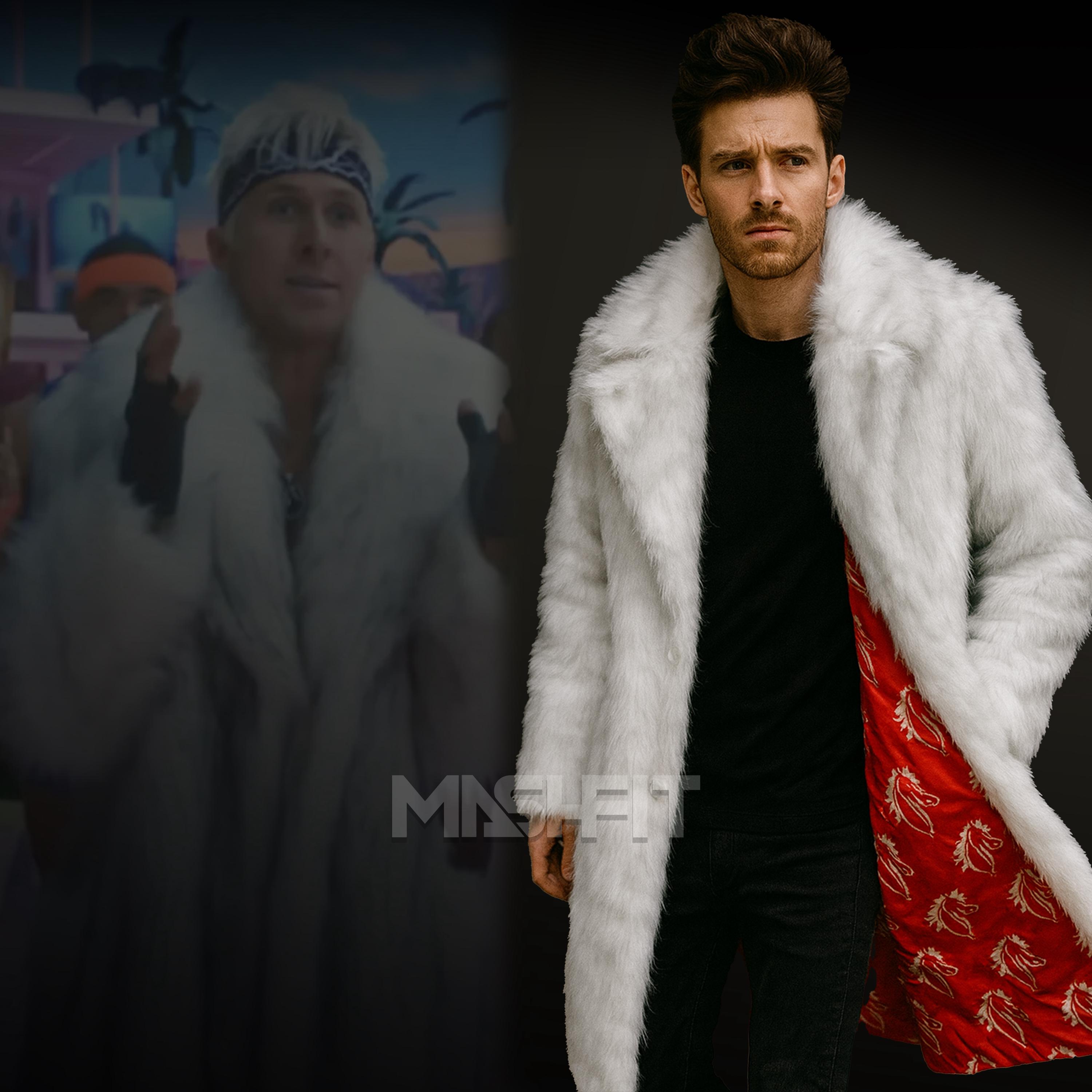 White Fur Coat - Etsy