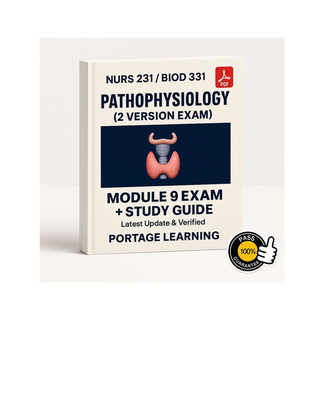 NURS 231 / BIOD 331 Pathophysiology Module 9 Exam PDF | Verified Study ...