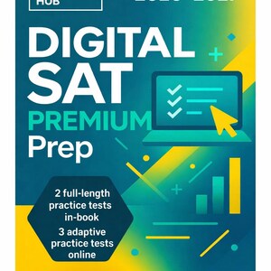 Digitale SAT-voorbereiding, pdf 2026-2027 | SAT-studiegids oefentests afdrukbaar