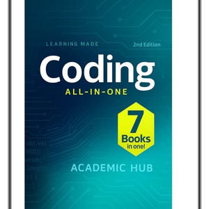 Coding All-in-One PDF | 7 Books Programming Guide (Digital Download)