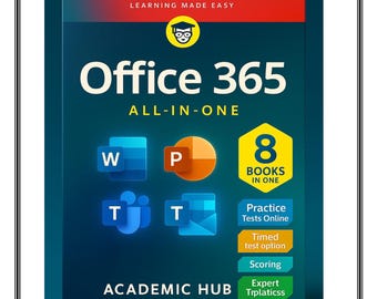 Office 365 All-in-One Anleitung, Word Excel Power Point Team (Digitaler Download)