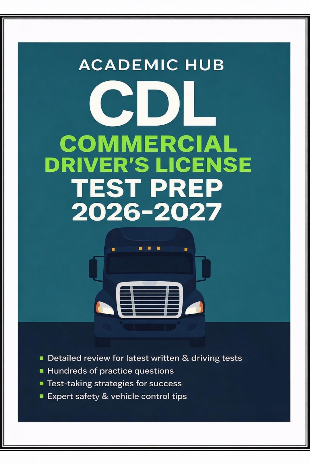 CDL Test Prep 2026-2027 Printable PDF | Commercial Driver's License ...