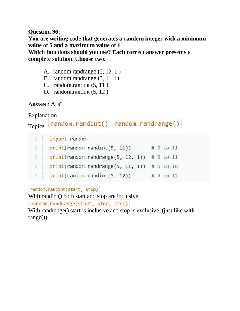 Python PCAP認定試験対策 2026-2027 | Pythonプログラミング練習問題集（PDF） 画像 10
