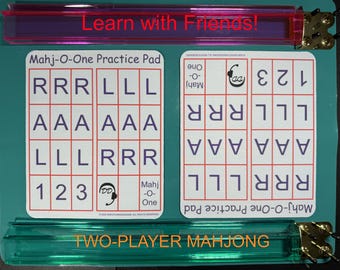 Mahj-O-One CrossPlay • Two-Player Mahjong • Practice like you Play