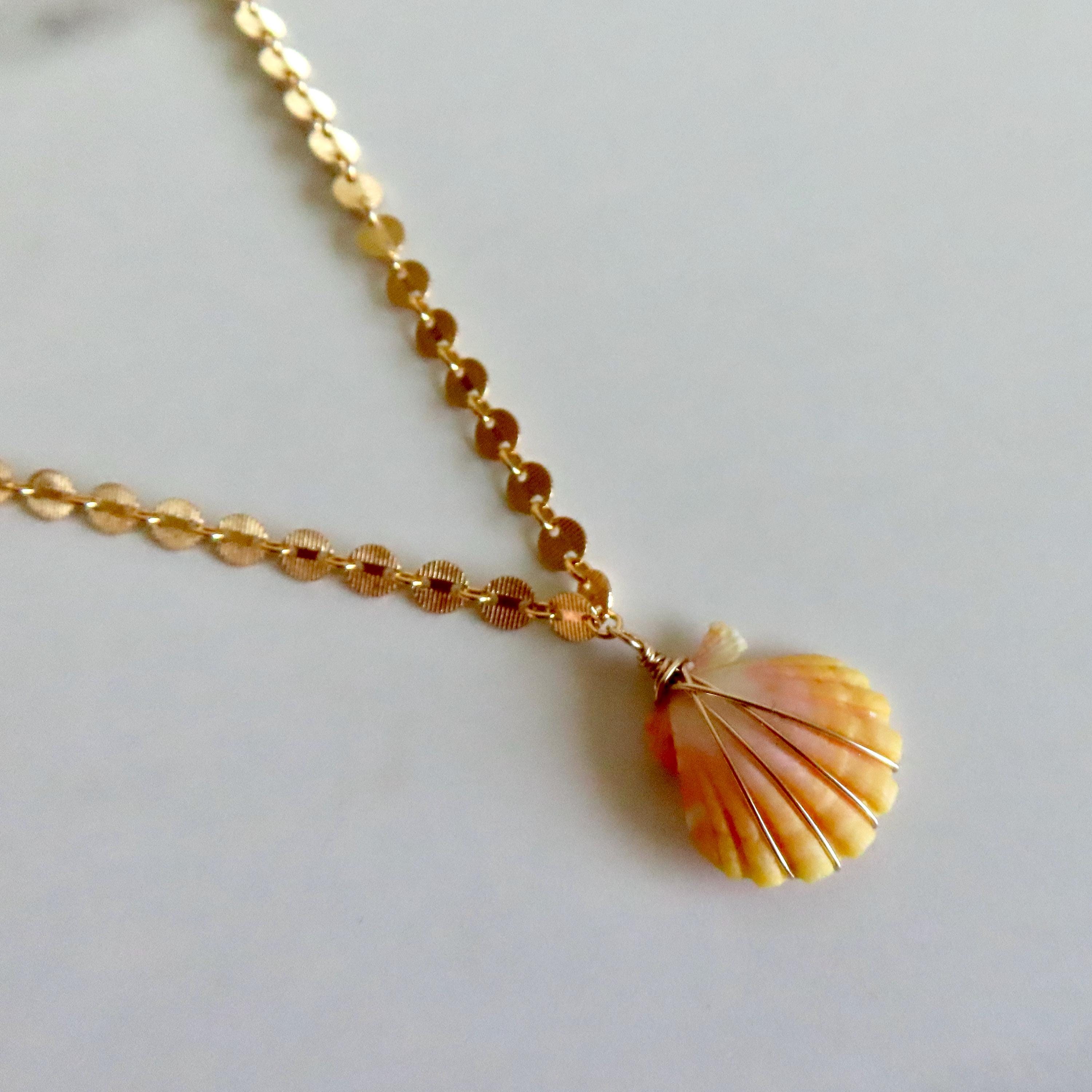 Sunrise shell necklace best sale
