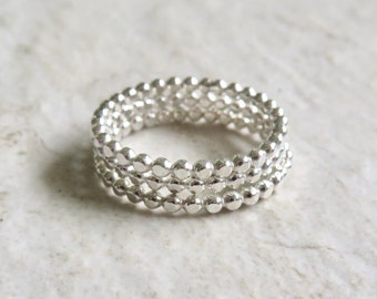 Elli Anillos Mujeres Conjunto Banda Apilamento Minimalista Tendencia
