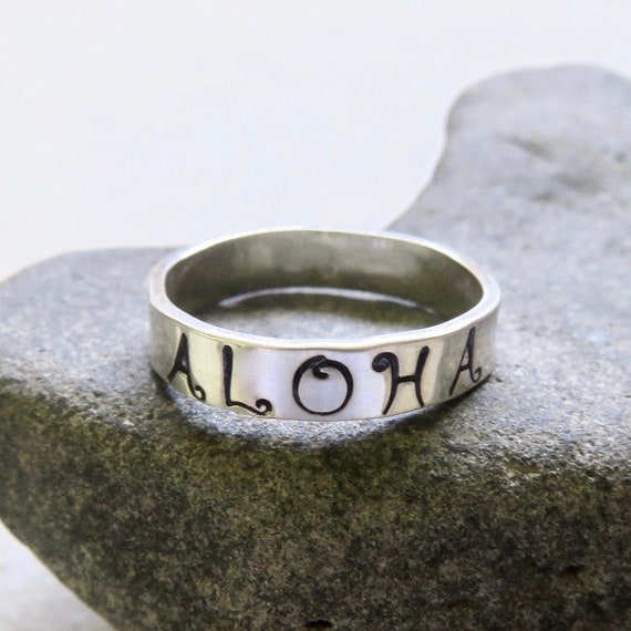 Hawaiian rings silver best sale