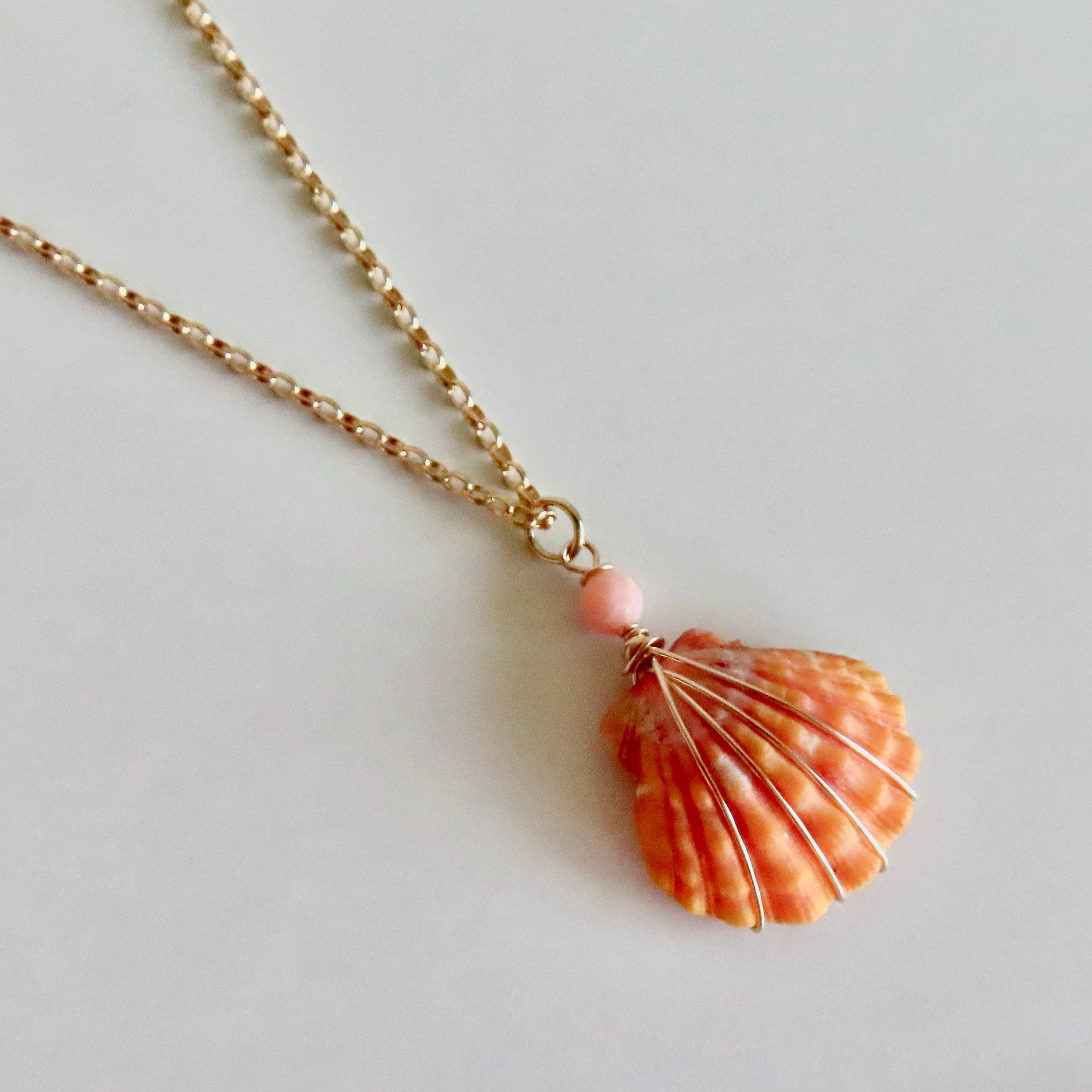 Sunrise shell pendant sale