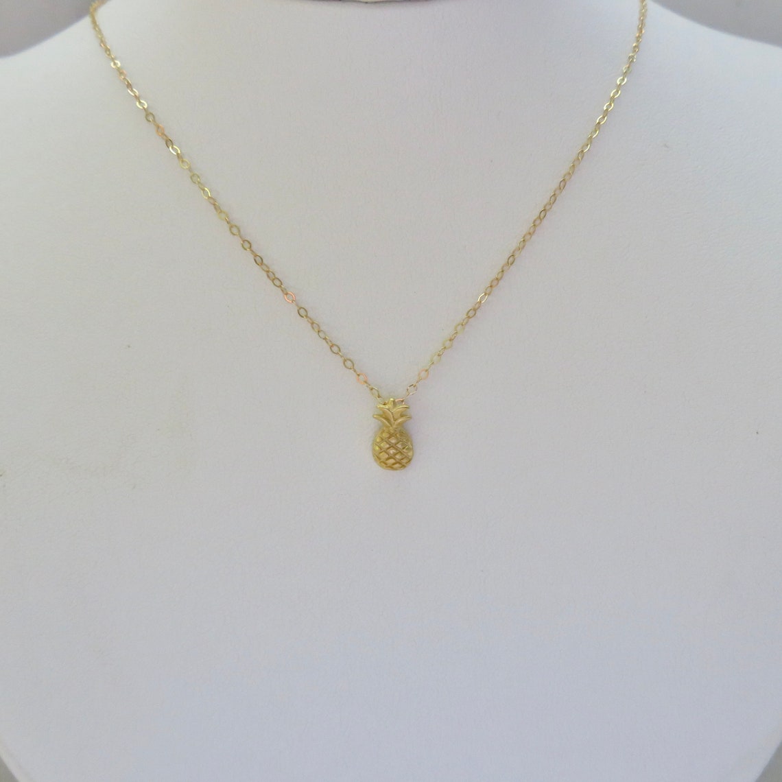 Gold Coral Necklace Handmade Maui Hawaii Beach Jewelry Gift Etsy
