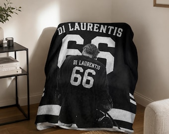 Briar U Graham Di Laurentis filt, Hockey Romance-läsfilt för säng och soffa, mysig bokfilt